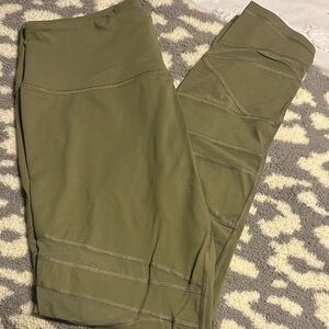Olive Green Leggings
